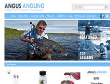Tablet Screenshot of angusangling.com
